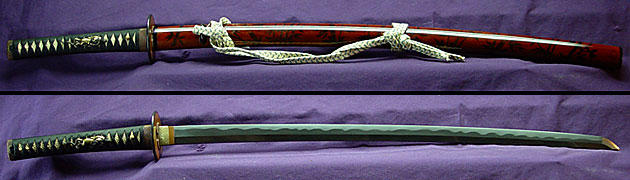 Rare Real Daimyo Juyo Mount and Juyo Blade