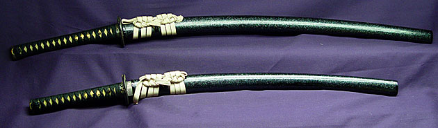 Rare Real Daimyo Juyo Mount and Juyo Blade