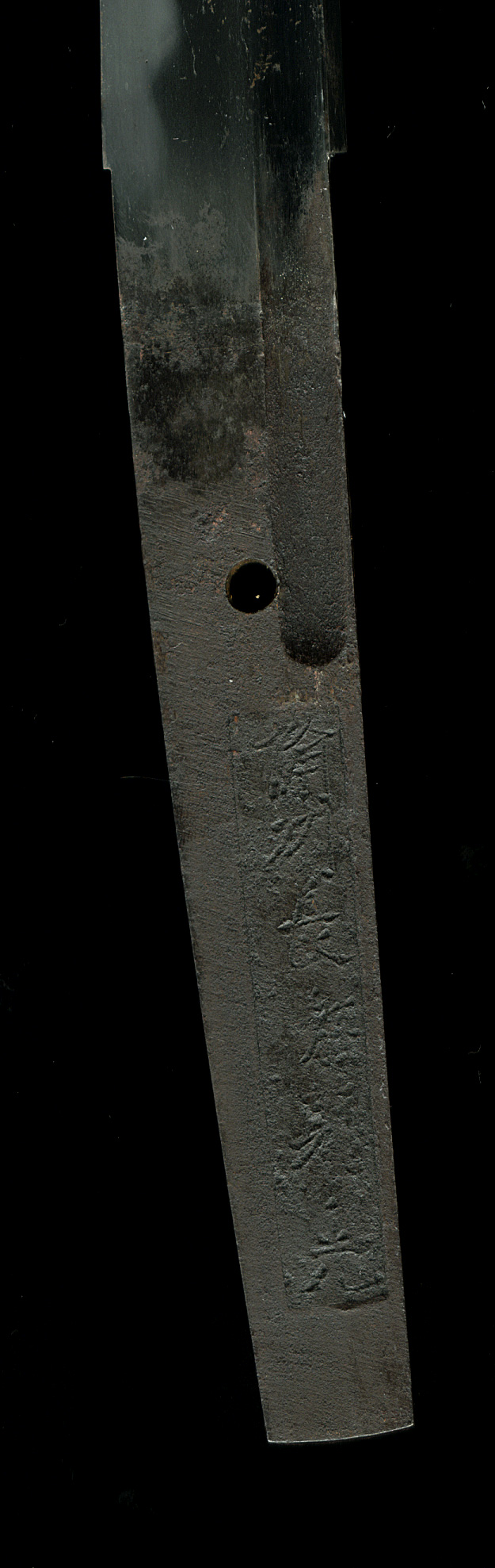 Japanese Sword Satsuma Motohira Wakizashi with High relief lacquer Dragon