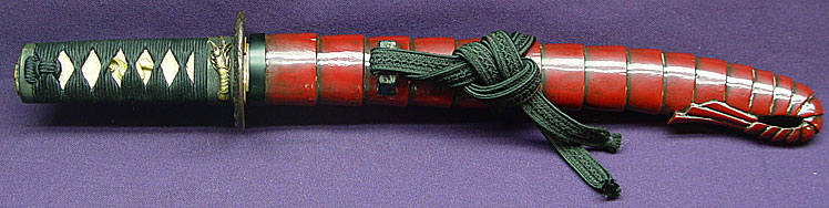 Japanese sword tanto - Ebi Koshirae