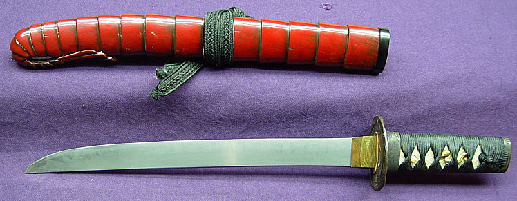Ebi Tanto blade and koshirae
