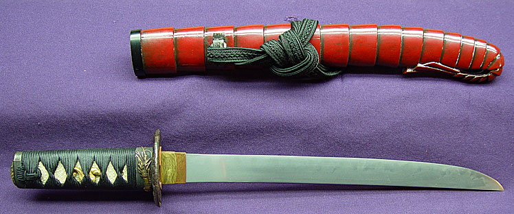 Japanese sword Ebi tanto front side